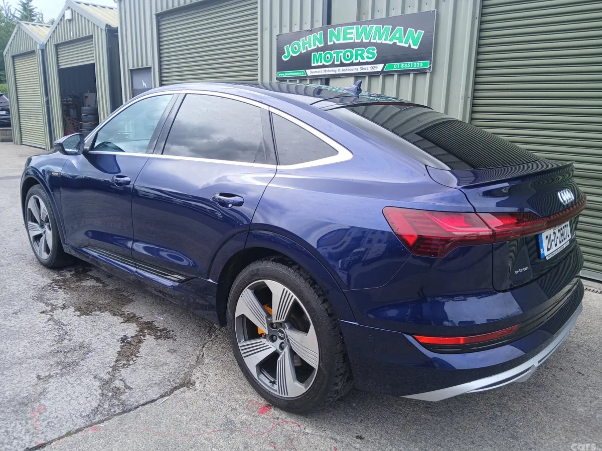 Audi e-tron Hatchback, Electric, 2021, Blue
