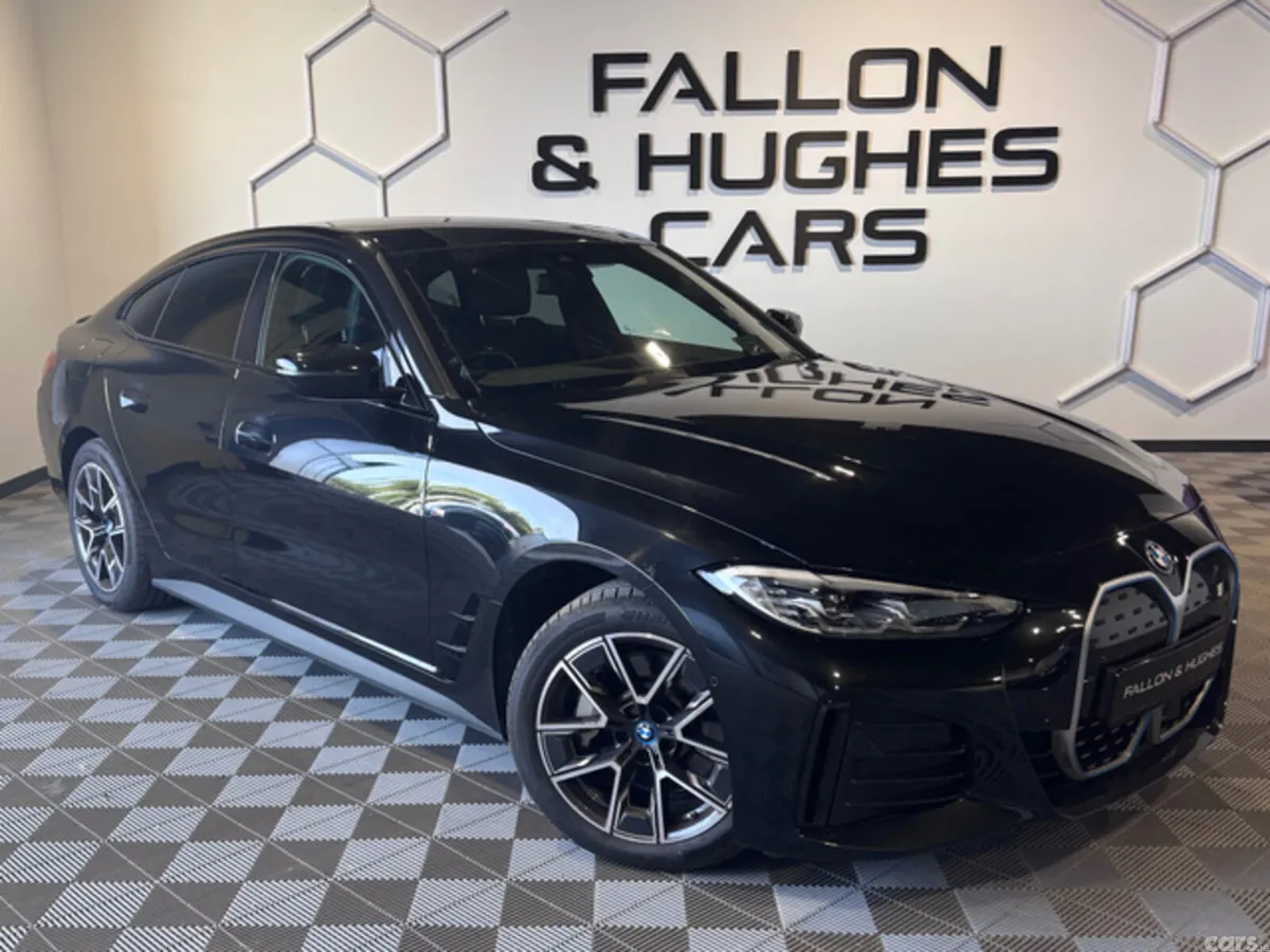 BMW i4 Coupe, Electric, 2022, Black