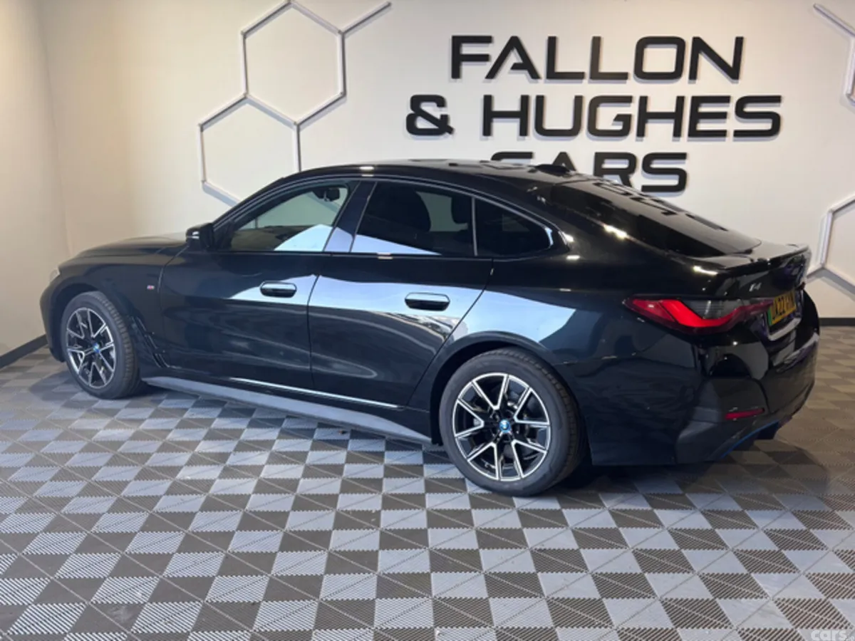 BMW i4 Coupe, Electric, 2022, Black