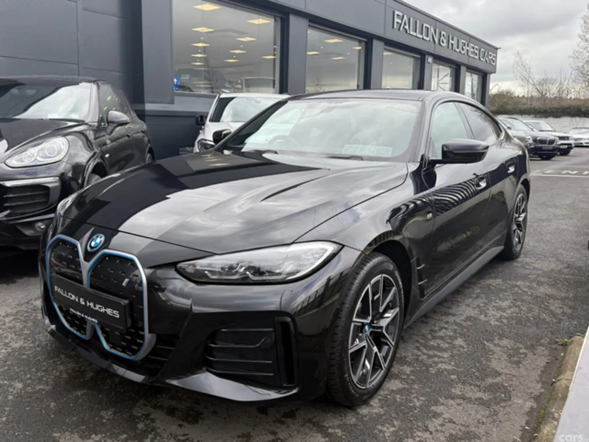 BMW i4 Coupe, Electric, 2022, Black