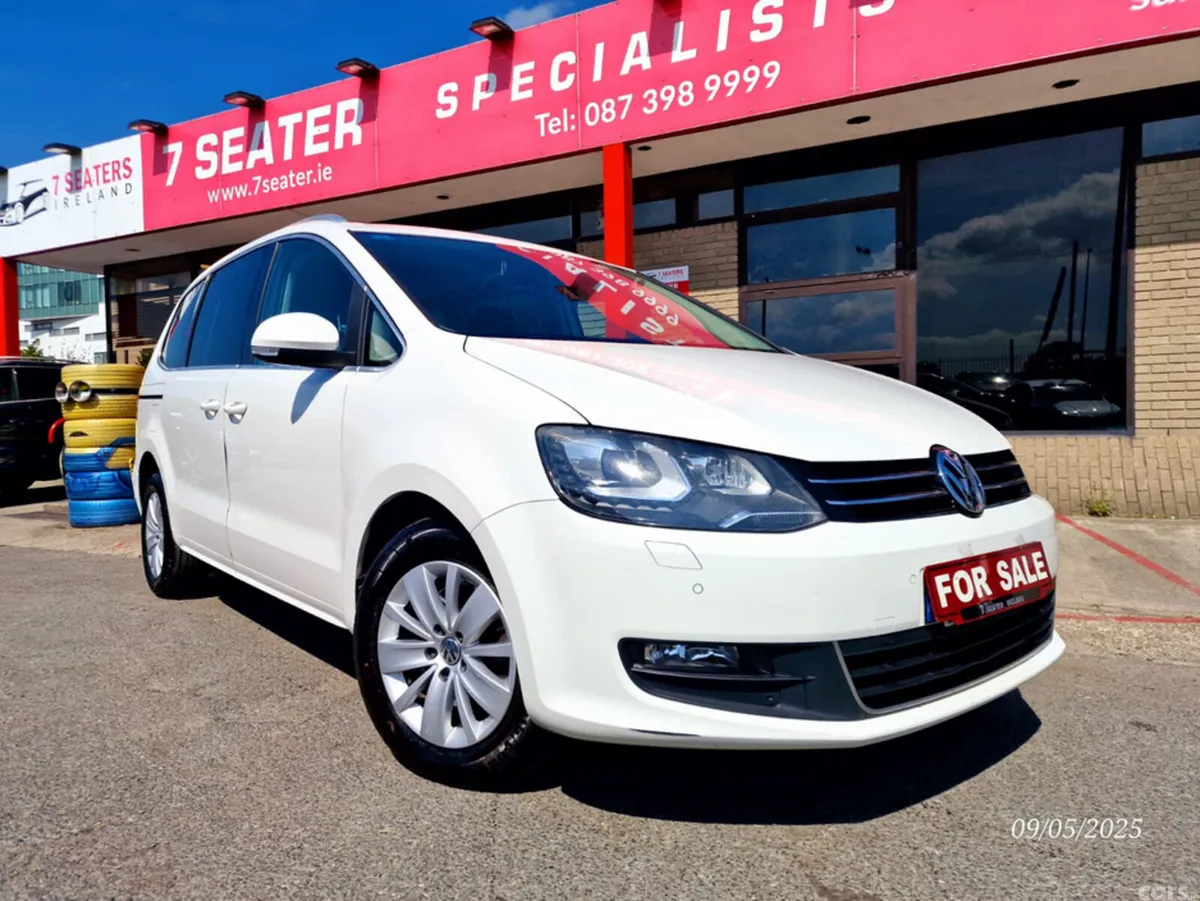 Volkswagen Sharan MPV, Petrol, 2015, White