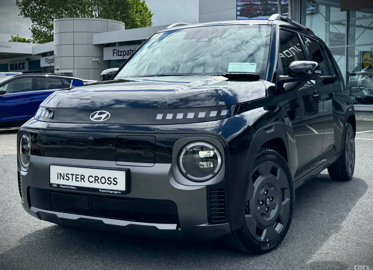 Hyundai INSTER SUV, Electric, 2027, Black
