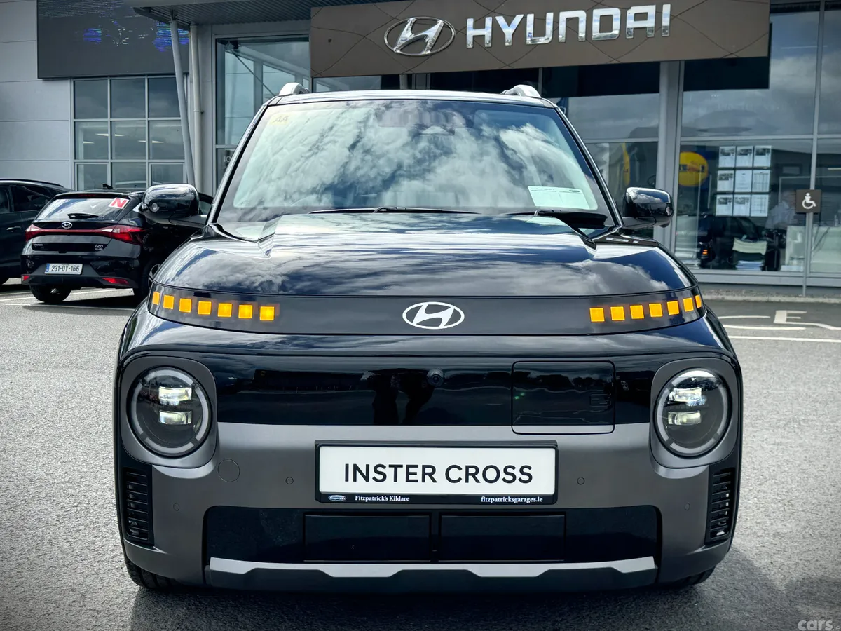 Hyundai INSTER SUV, Electric, 2027, Black