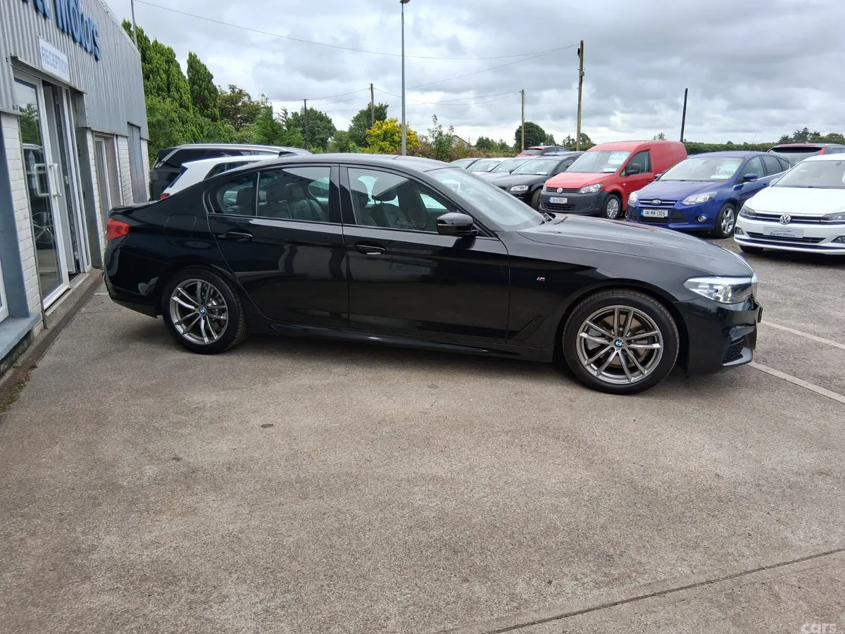 BMW 5-Series Saloon, Diesel Hybrid, 2020, Black