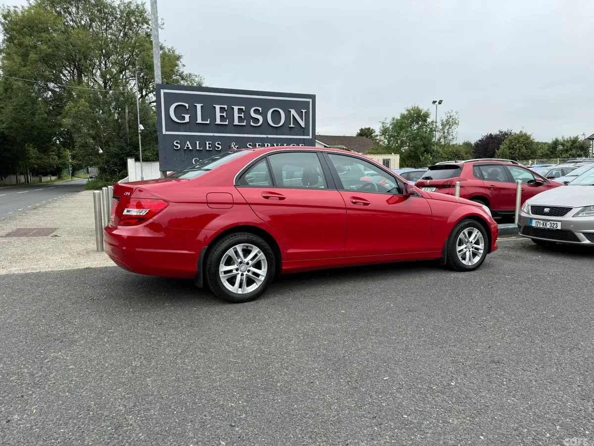 Mercedes-Benz C-Class Saloon, Diesel, 2014, Red