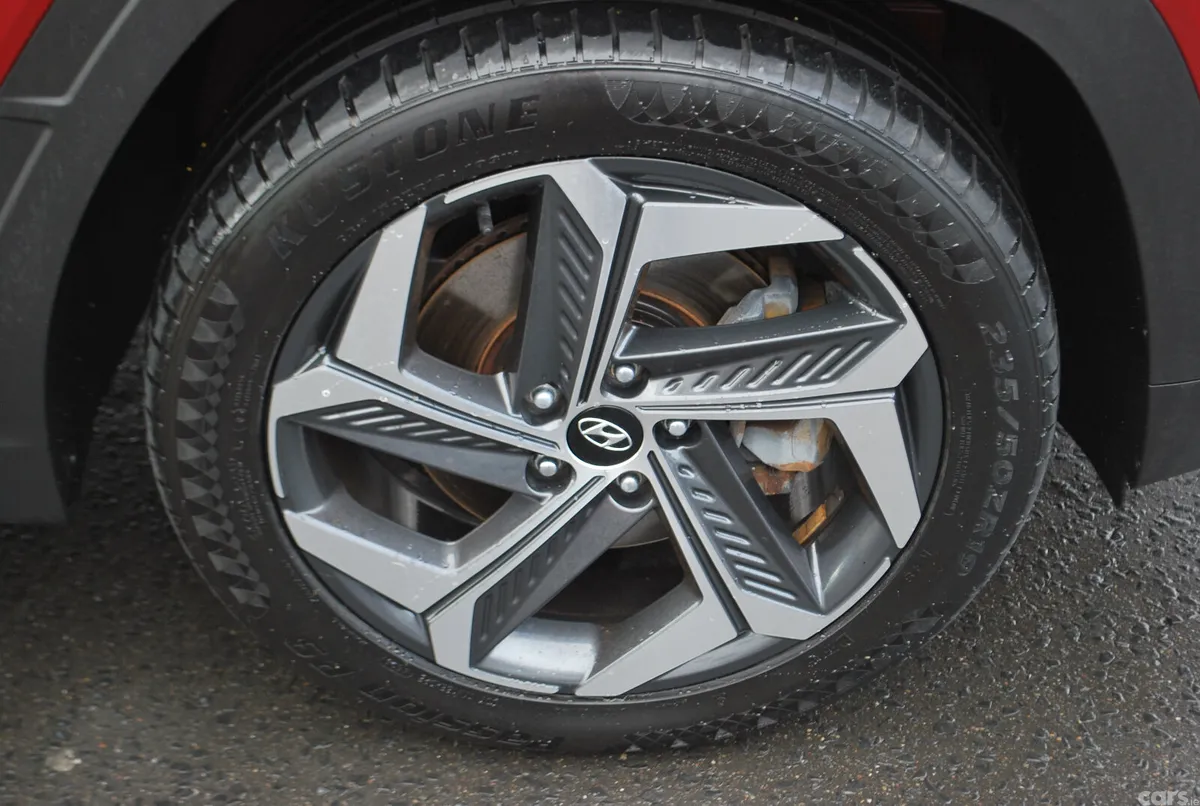 Hyundai Tucson SUV, Petrol Hybrid, 2022, Red