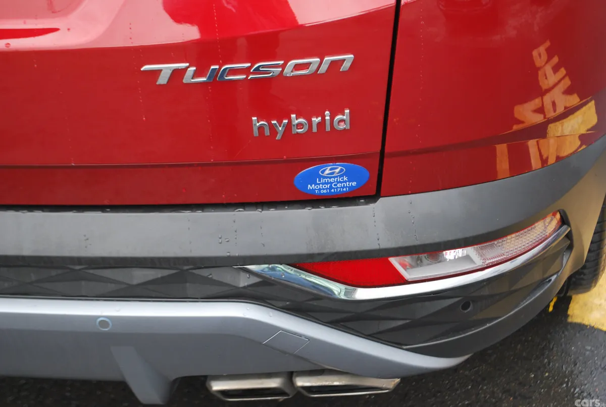Hyundai Tucson SUV, Petrol Hybrid, 2022, Red