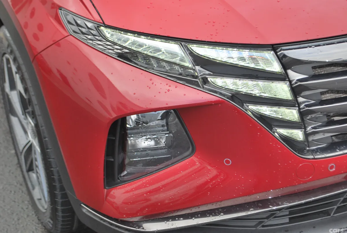 Hyundai Tucson SUV, Petrol Hybrid, 2022, Red
