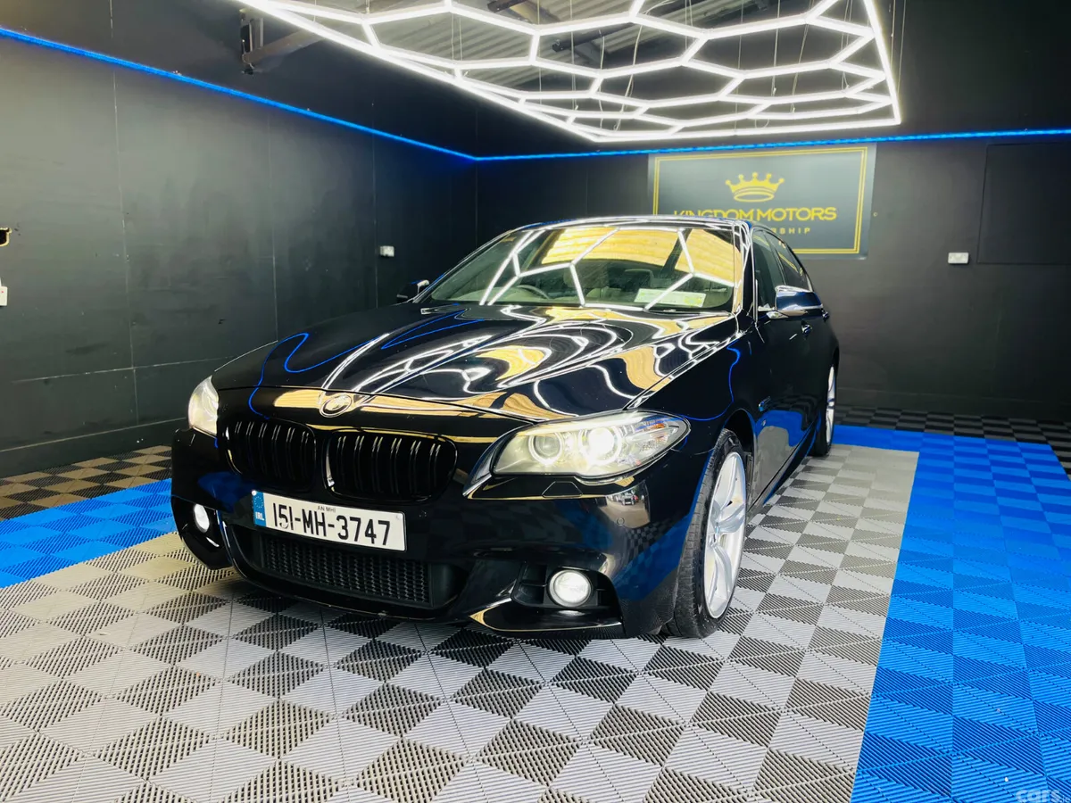 BMW 5-Series Saloon, Diesel, 2015, Black