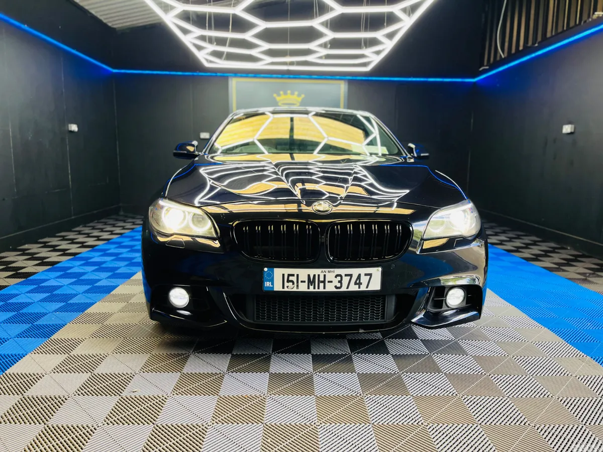 BMW 5-Series Saloon, Diesel, 2015, Black