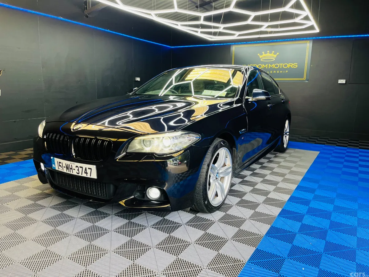 BMW 5-Series Saloon, Diesel, 2015, Black