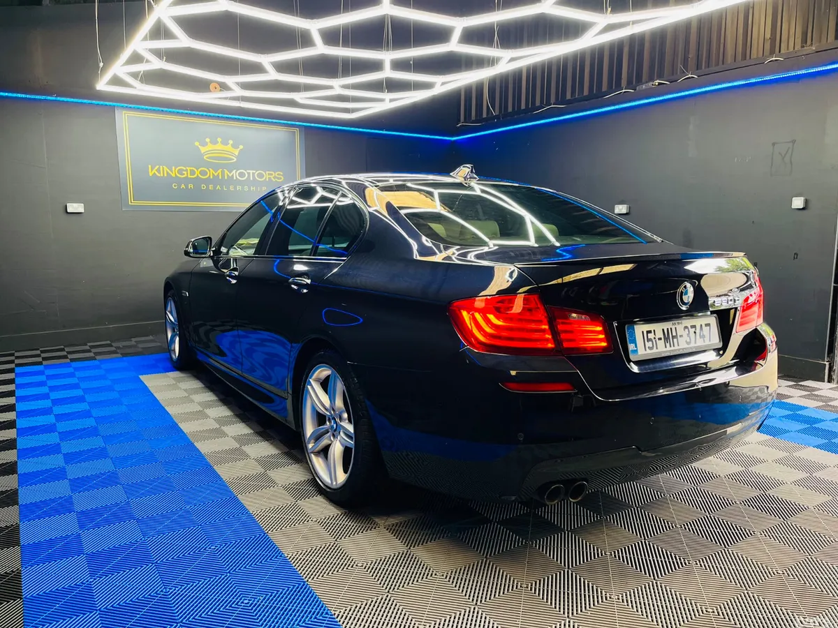 BMW 5-Series Saloon, Diesel, 2015, Black