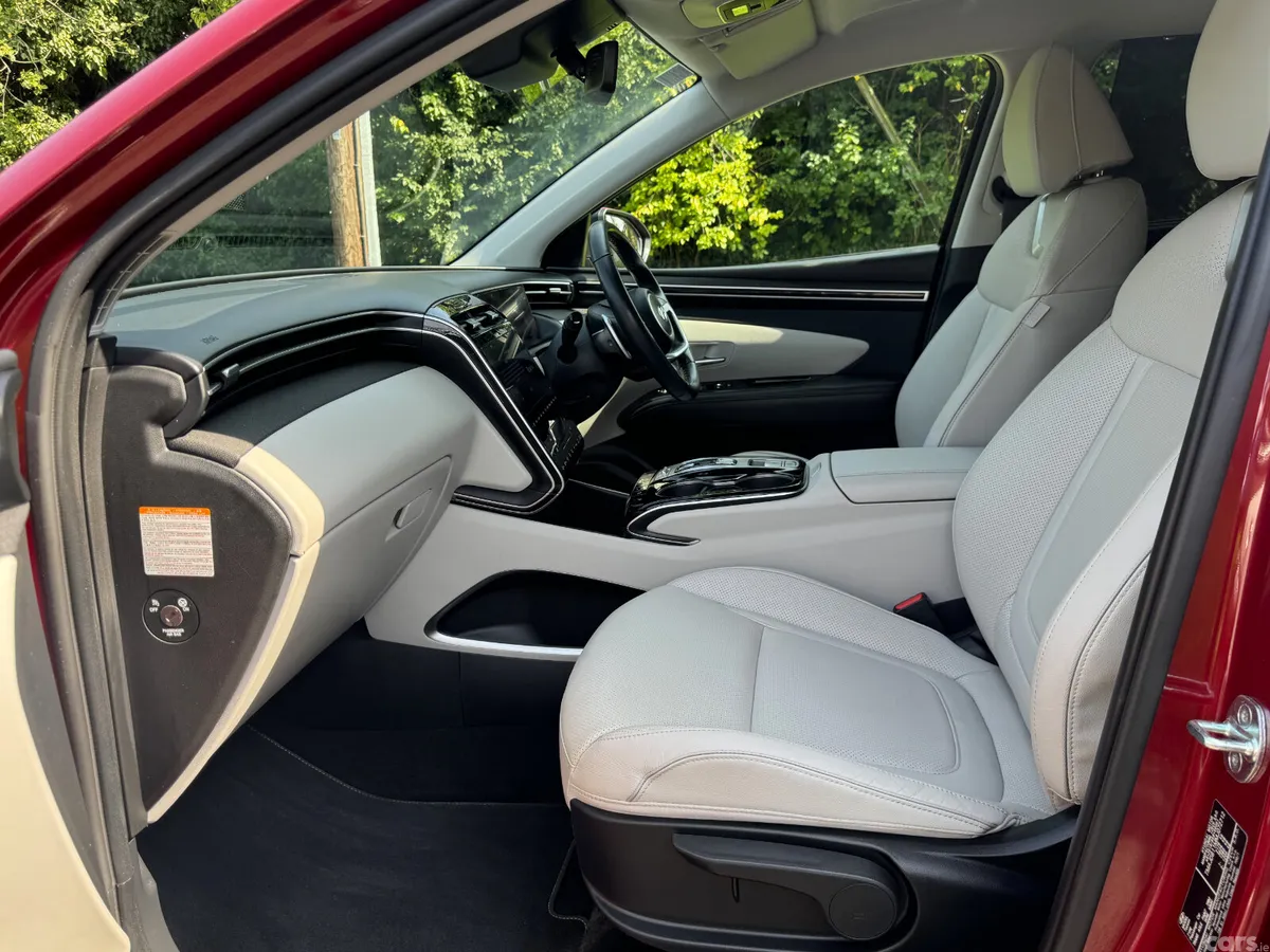 Hyundai Tucson SUV, Petrol Hybrid, 2022, Red