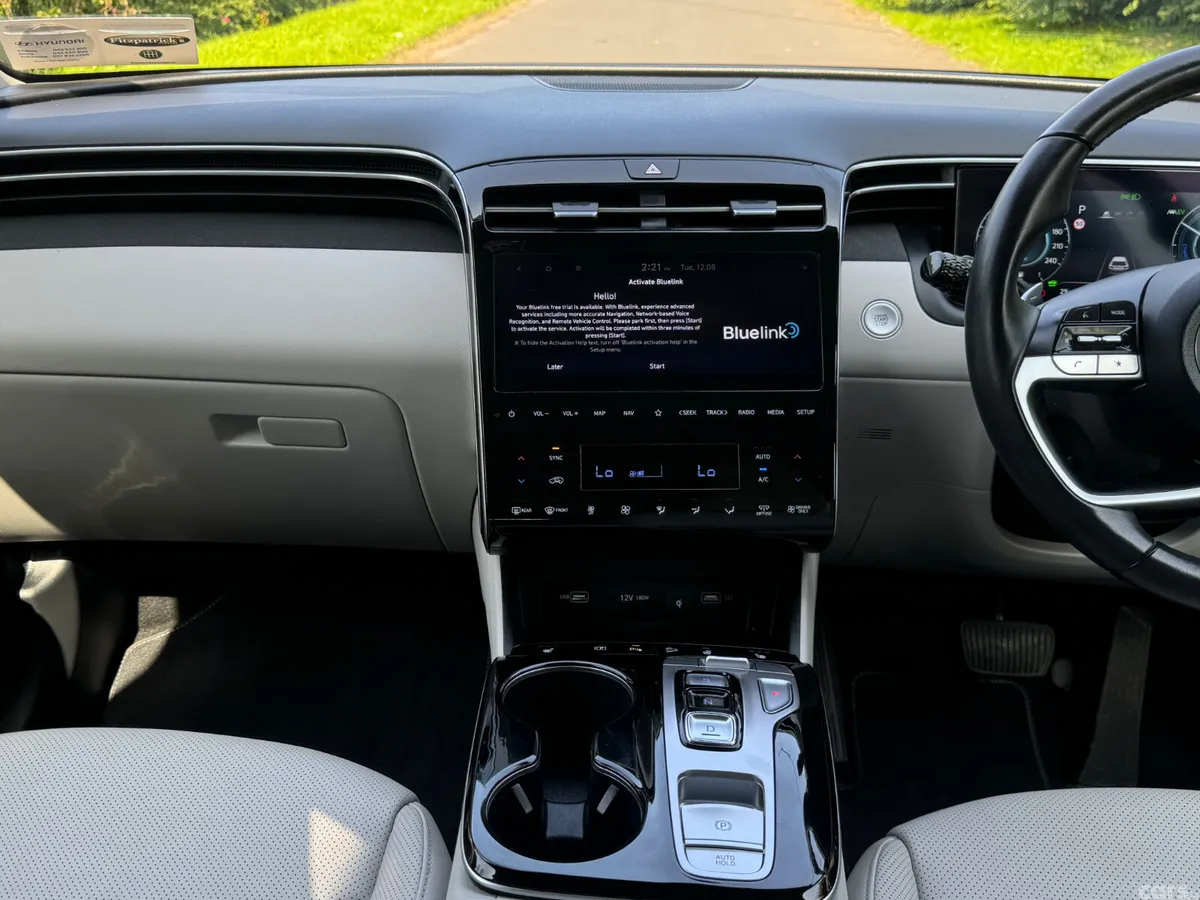 Hyundai Tucson SUV, Petrol Hybrid, 2022, Red