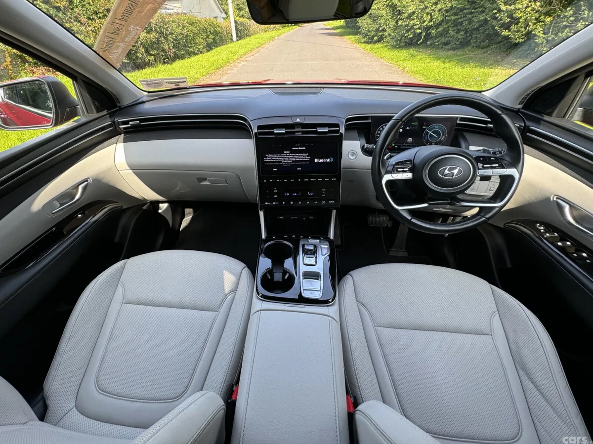 Hyundai Tucson SUV, Petrol Hybrid, 2022, Red