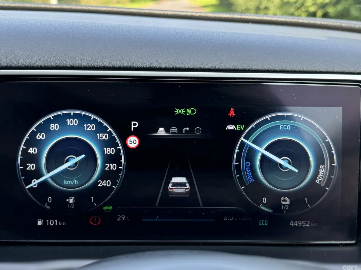 Hyundai Tucson SUV, Petrol Hybrid, 2022, Red