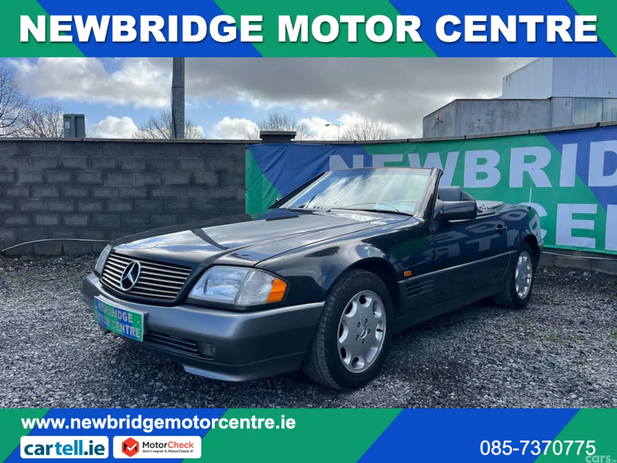 Mercedes-Benz SL-Class Convertible, Petrol, 1995, Black