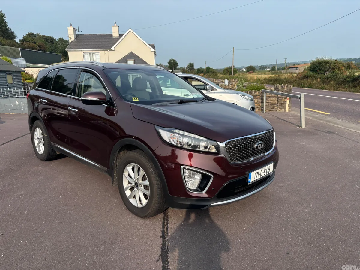 Kia Sorento SUV, Diesel, 2017, Red