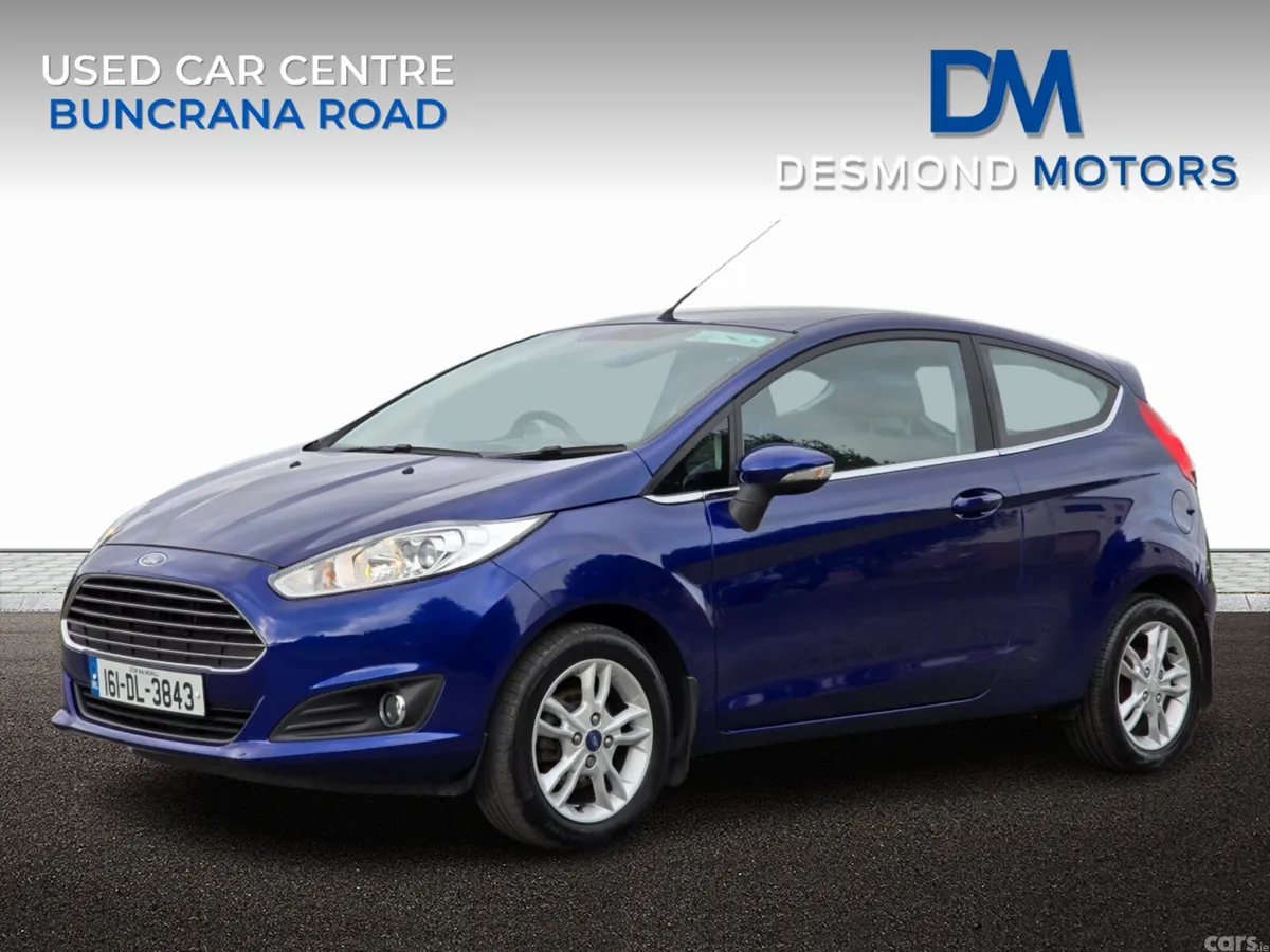 Ford Fiesta Hatchback, Petrol, 2016, Blue
