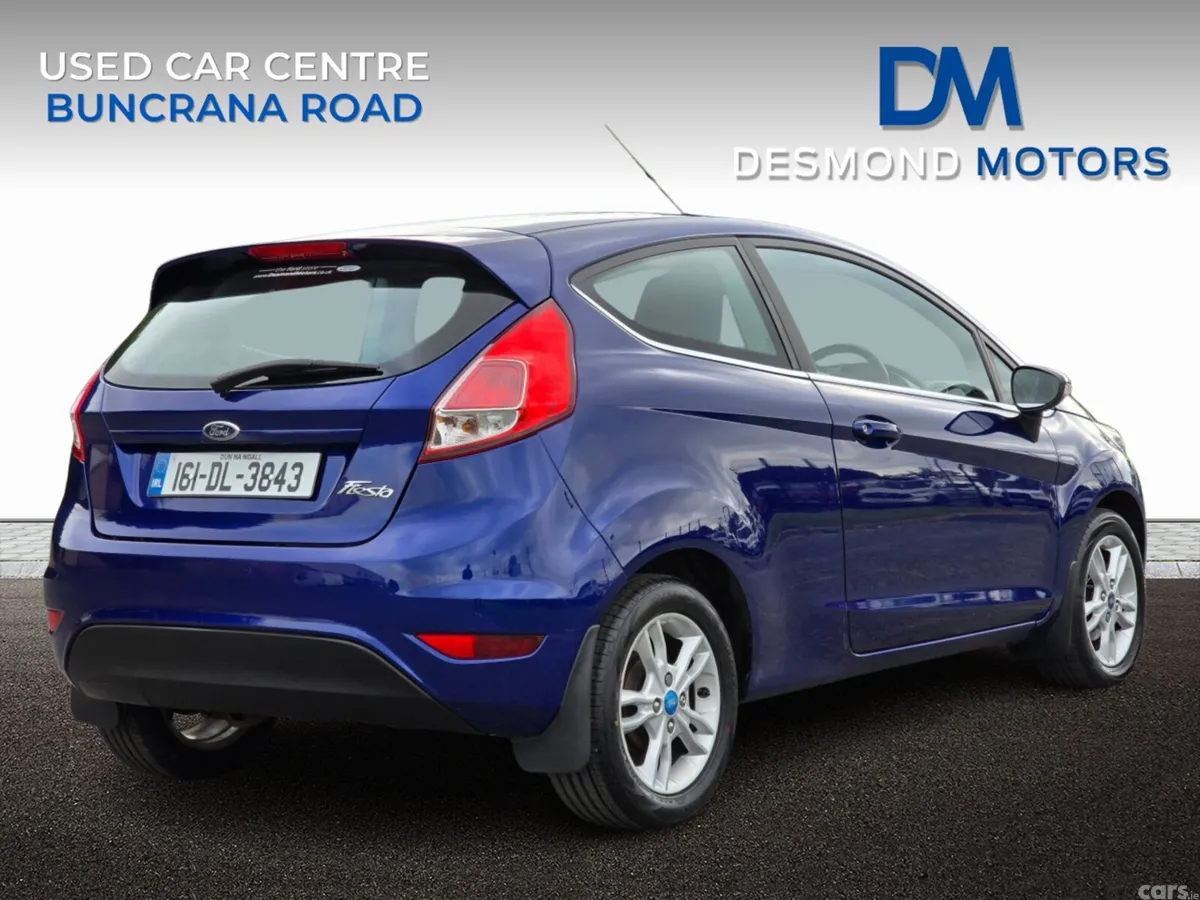 Ford Fiesta Hatchback, Petrol, 2016, Blue