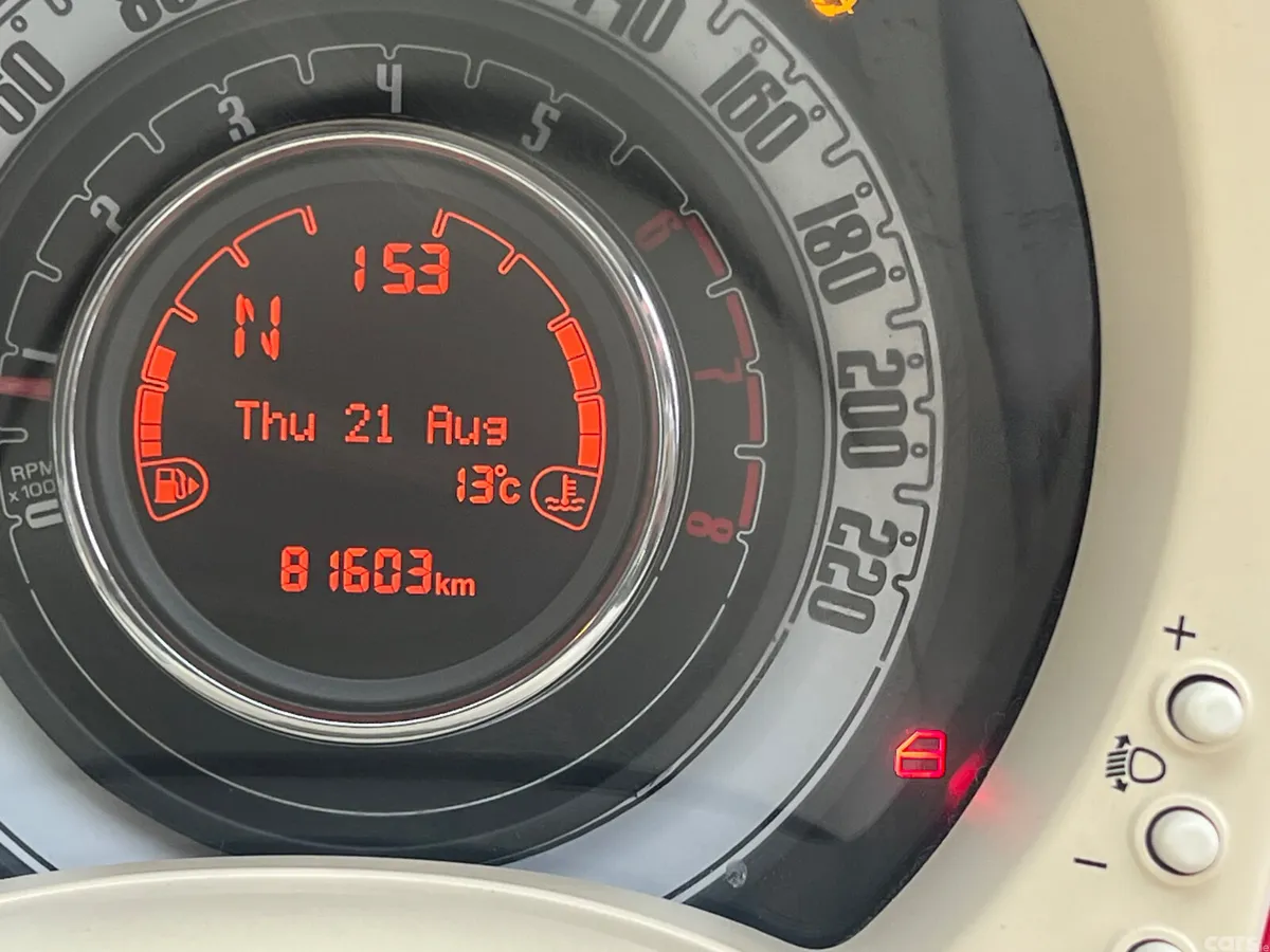 Fiat 500 Coupe, Petrol, 2015, Red
