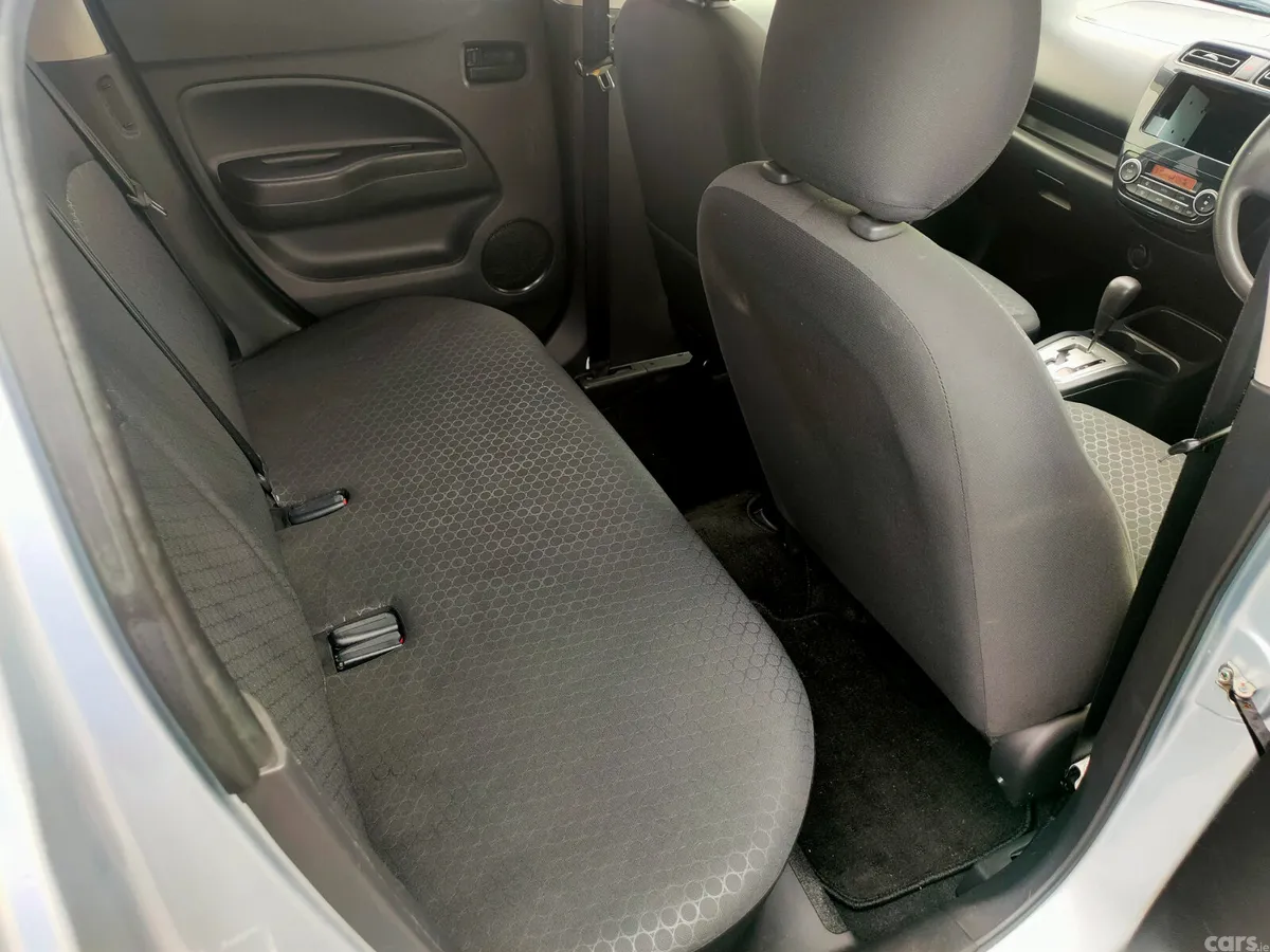 Mitsubishi Mirage Hatchback, Petrol, 2015, Silver