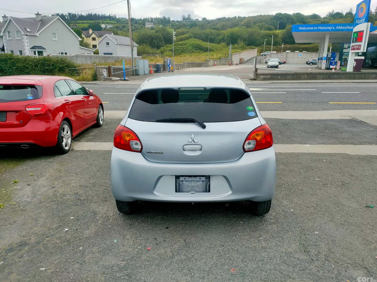Mitsubishi Mirage Hatchback, Petrol, 2015, Silver