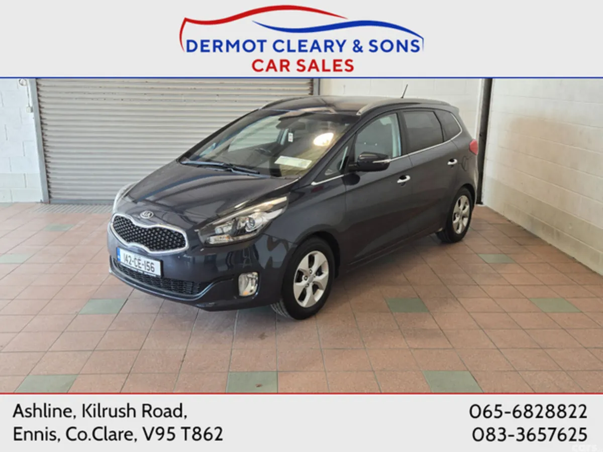 Kia Carens MPV, Diesel, 2014, Blue