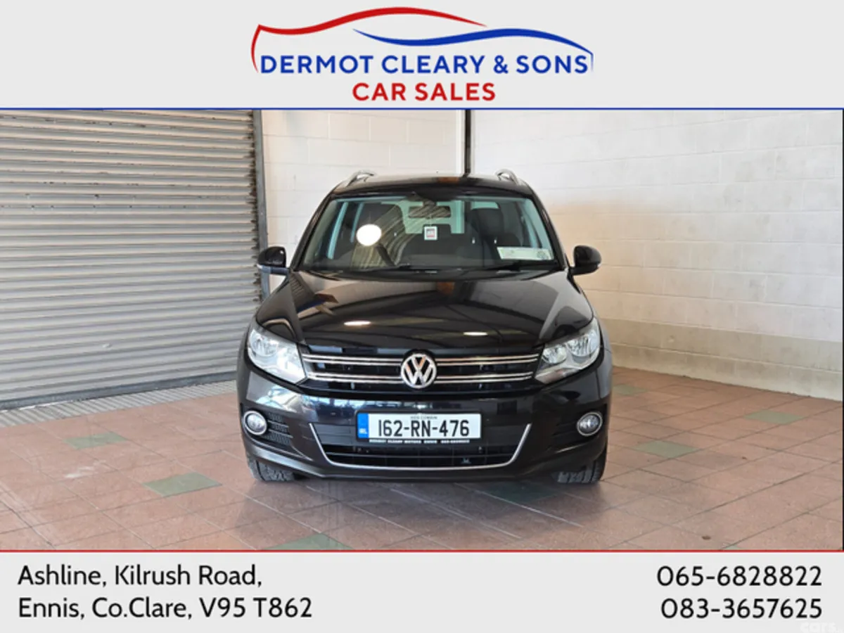 Volkswagen Tiguan SUV, Diesel, 2016, Black