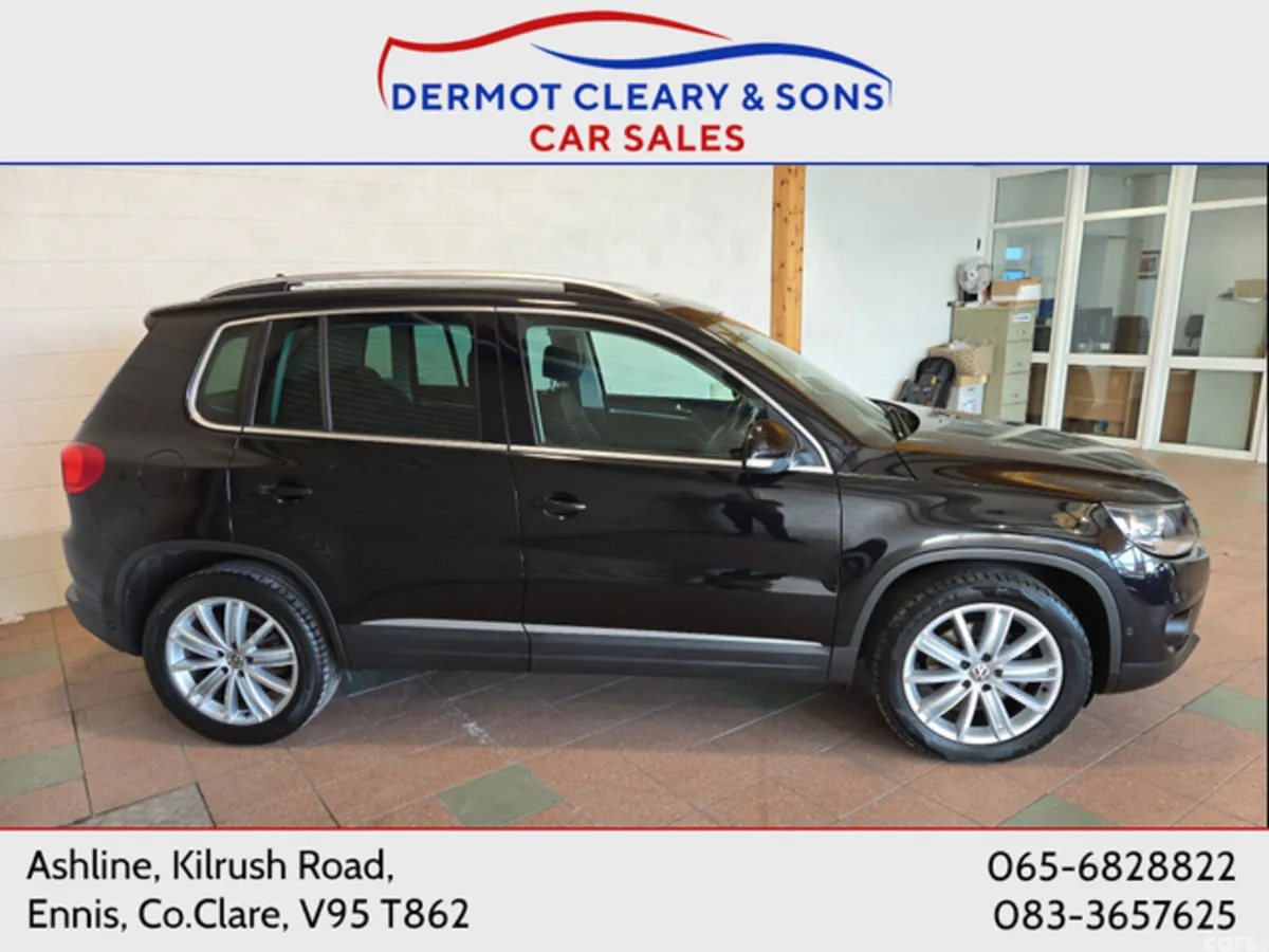 Volkswagen Tiguan SUV, Diesel, 2016, Black