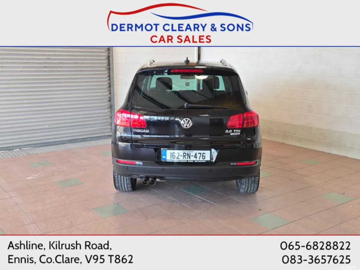 Volkswagen Tiguan SUV, Diesel, 2016, Black
