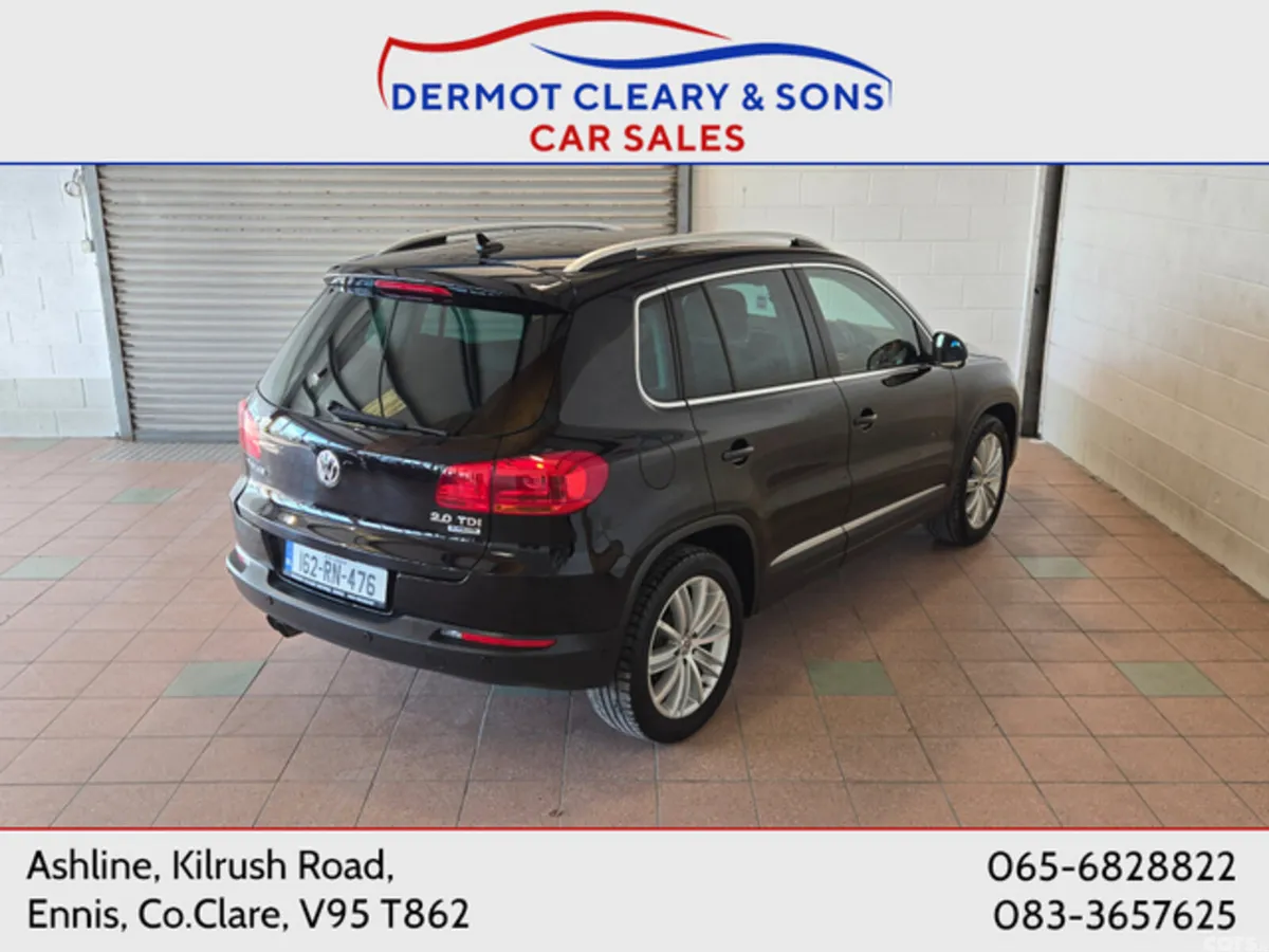 Volkswagen Tiguan SUV, Diesel, 2016, Black
