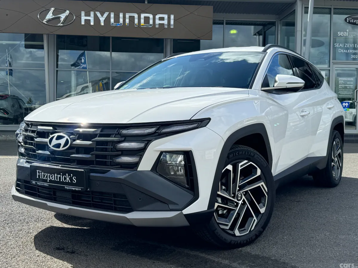 Hyundai Tucson SUV, Petrol Hybrid, 2027, White