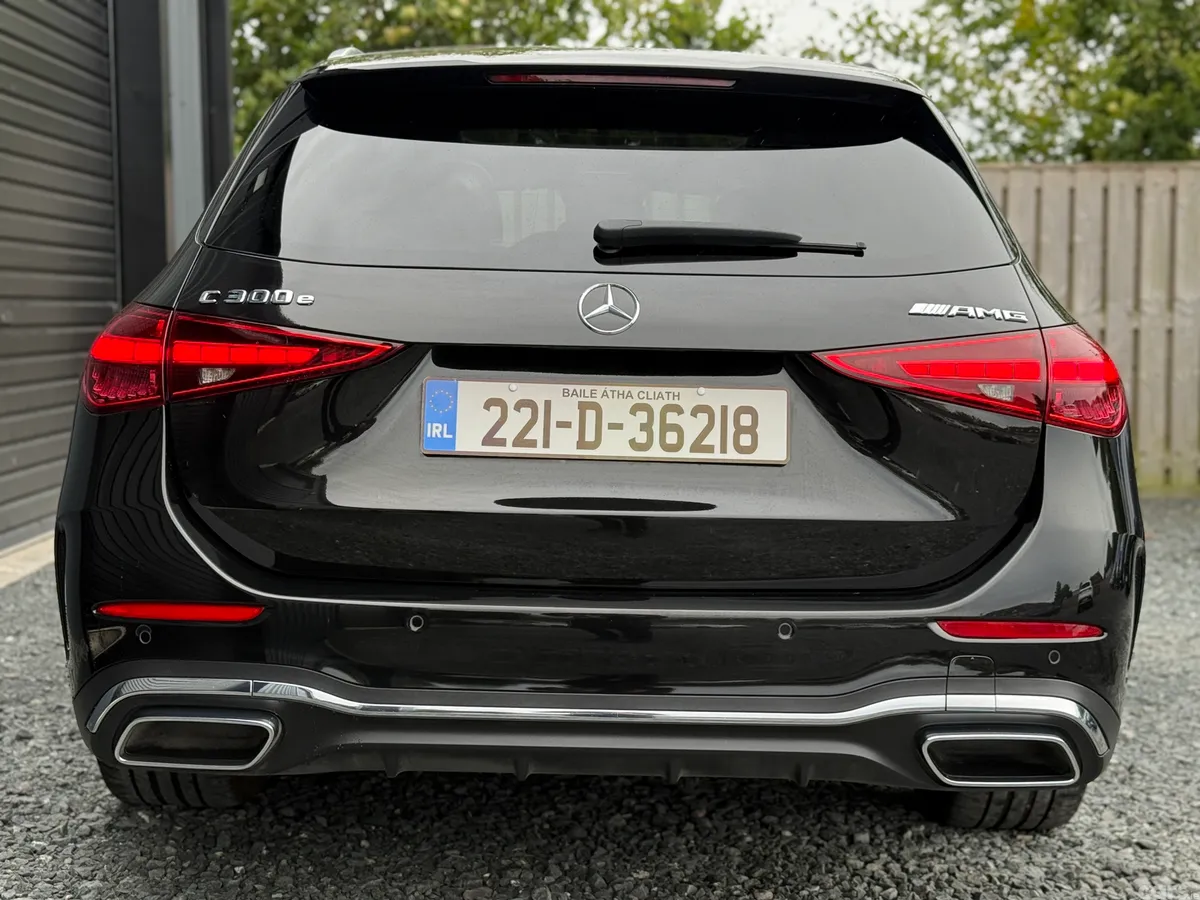 Mercedes-Benz C-Class Estate, Petrol Hybrid, 2022, Black