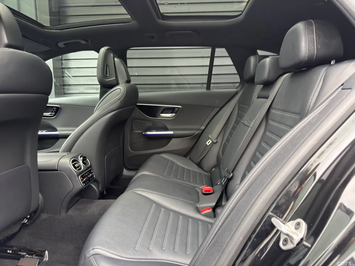 Mercedes-Benz C-Class Estate, Petrol Hybrid, 2022, Black