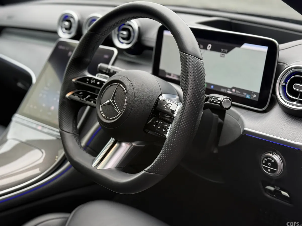 Mercedes-Benz C-Class Estate, Petrol Hybrid, 2022, Black