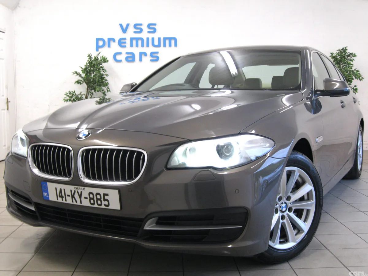 BMW 5-Series Saloon, Diesel, 2014, Gold