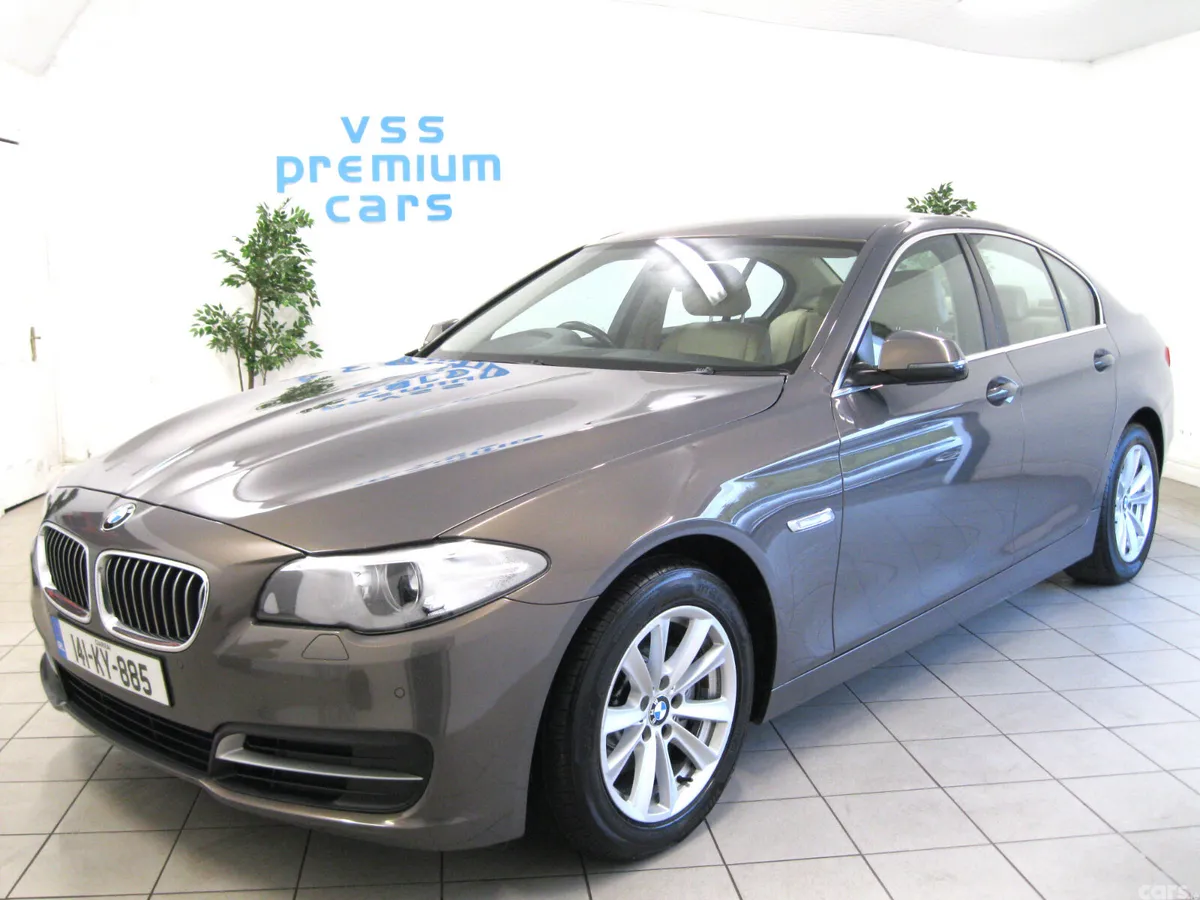 BMW 5-Series Saloon, Diesel, 2014, Gold