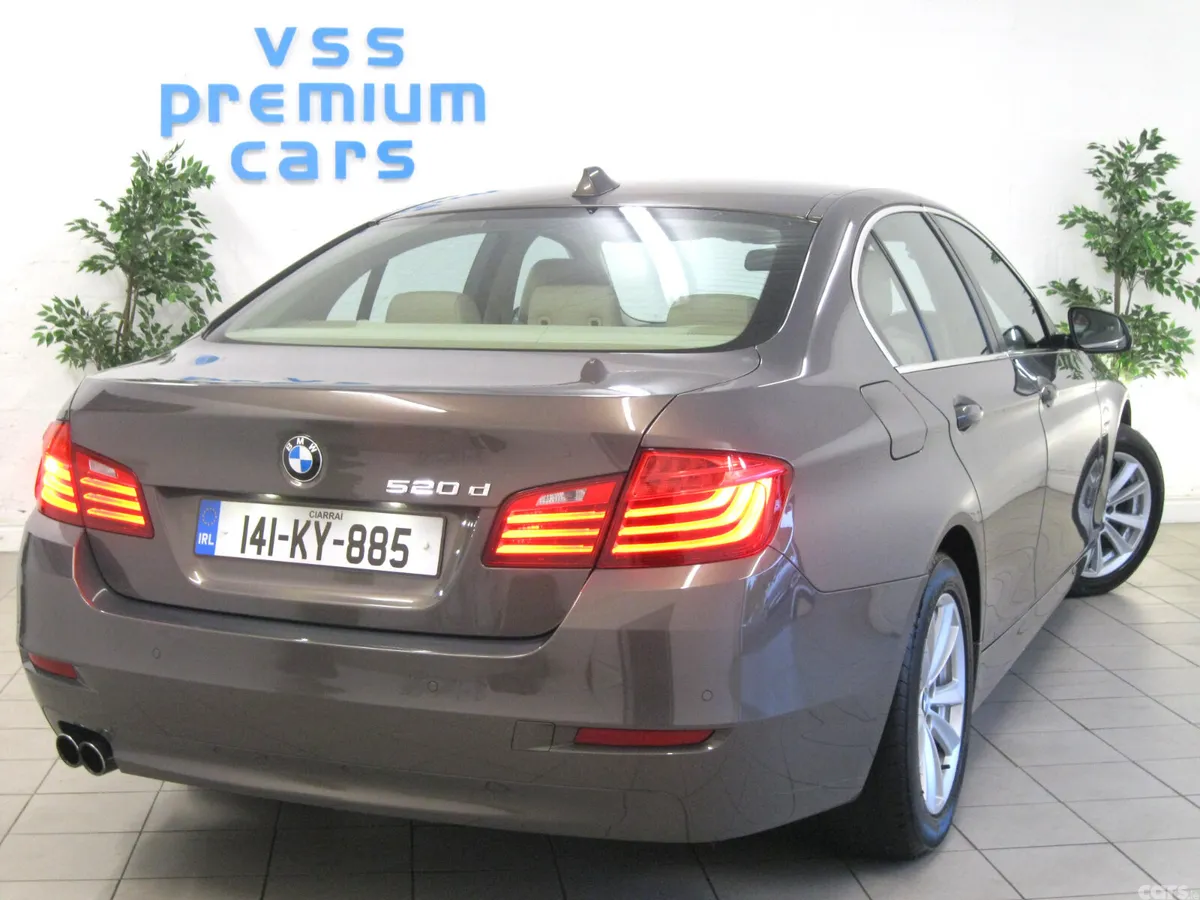 BMW 5-Series Saloon, Diesel, 2014, Gold