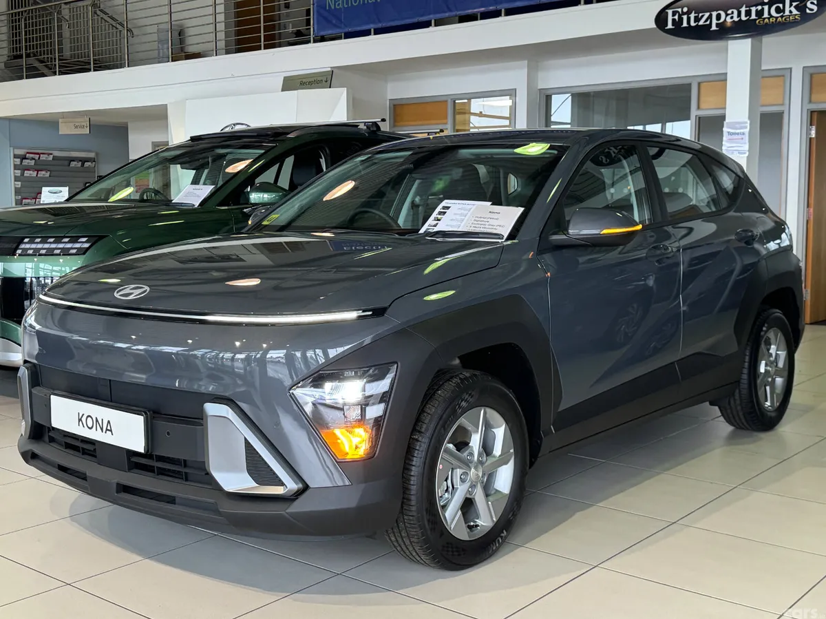 Hyundai KONA SUV, Petrol Hybrid, 2027, Grey