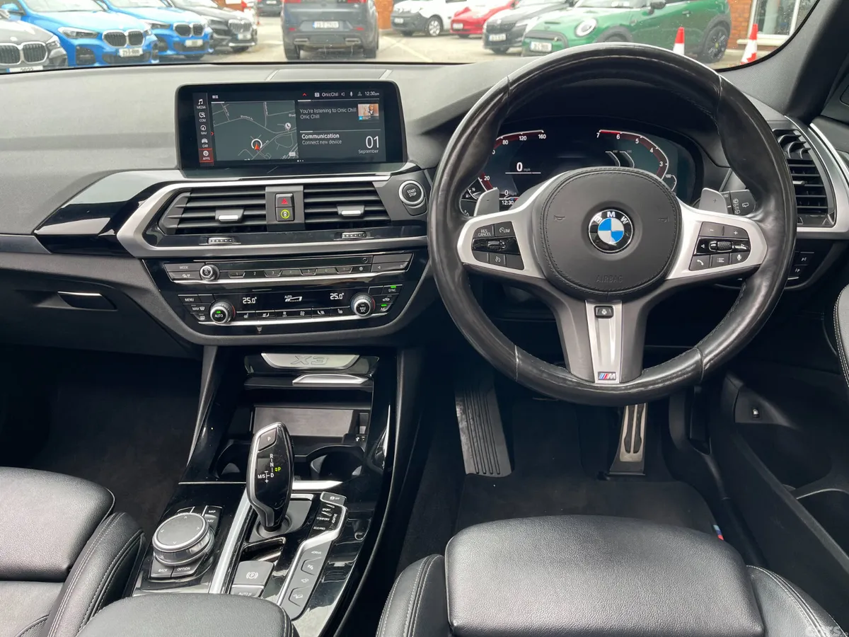 BMW X3 SUV, Petrol Plug-in Hybrid, 2021, Black