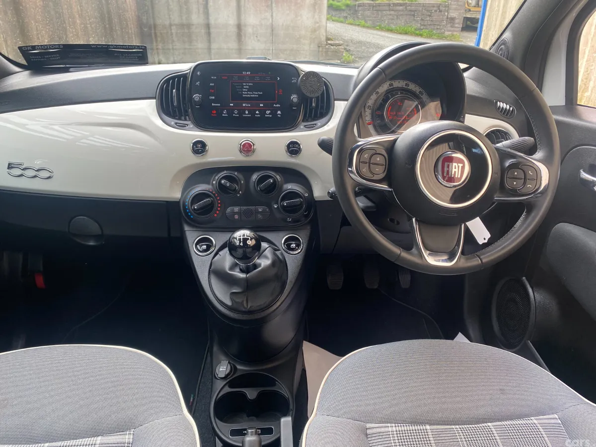 Fiat 500 Hatchback, Petrol, 2020, White