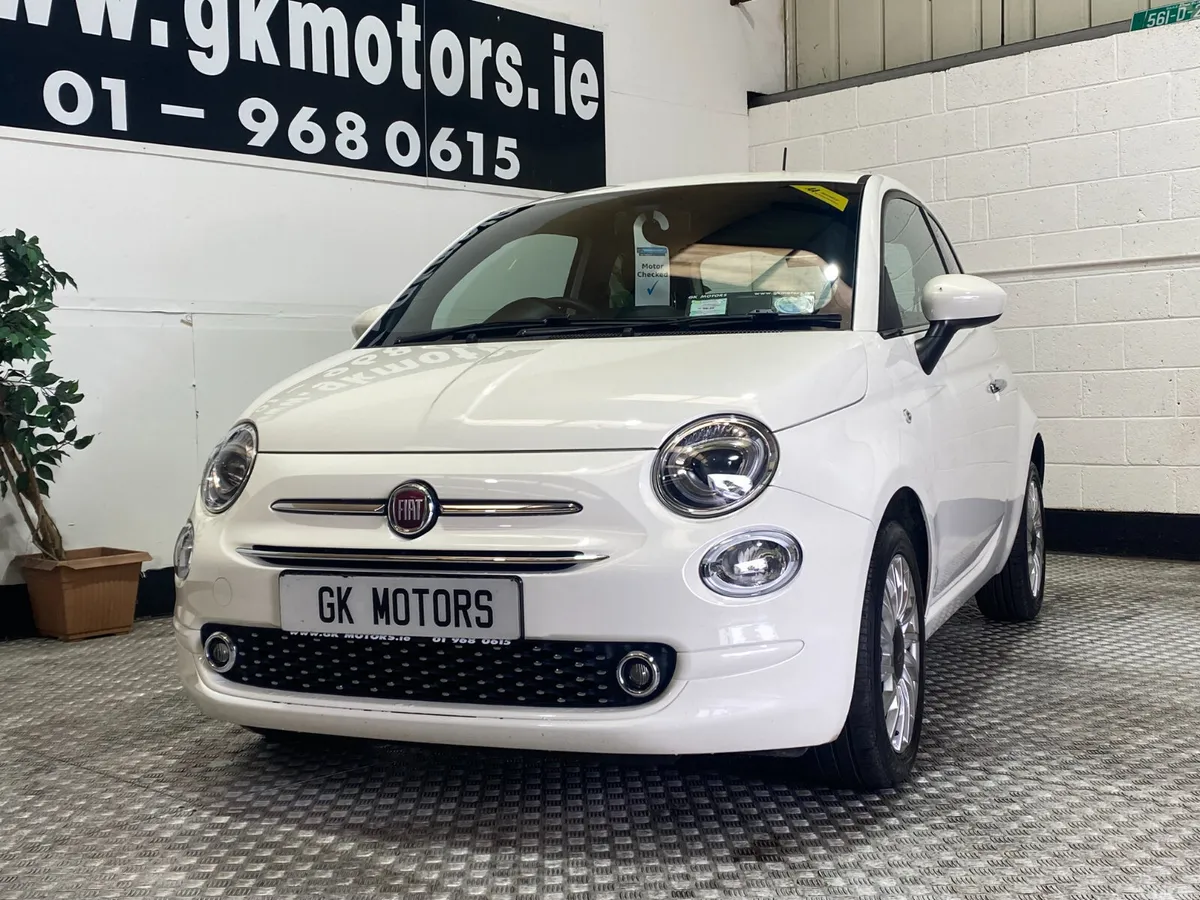 Fiat 500 Hatchback, Petrol, 2020, White