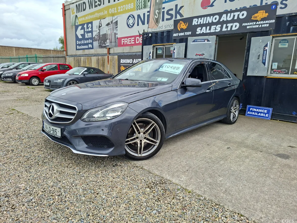 Mercedes-Benz E-Class Saloon, Diesel Hybrid, 2014, Grey