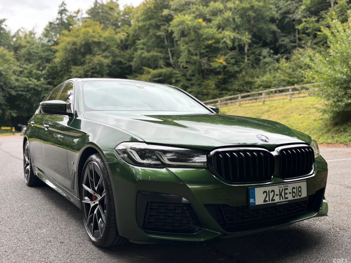 BMW 5-Series Saloon, Diesel, 2021, Green