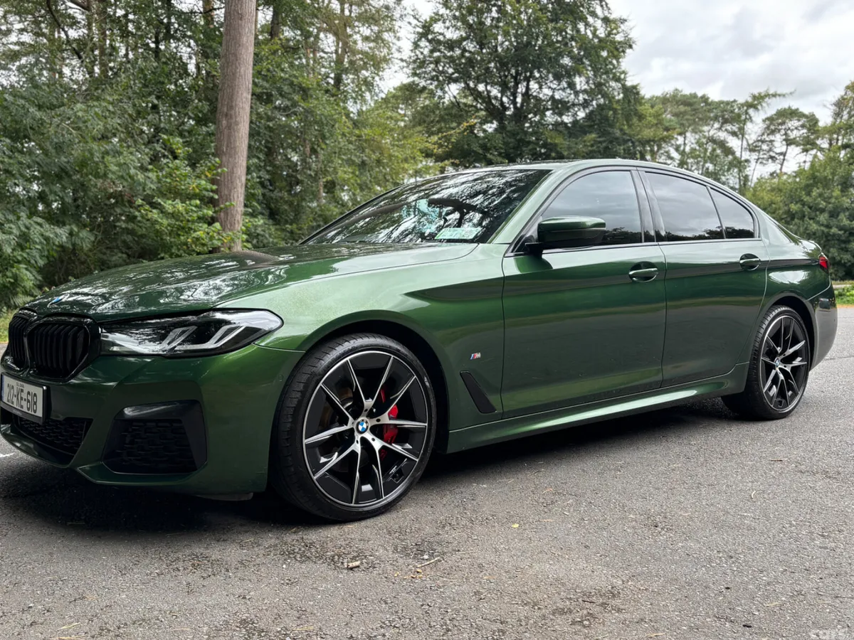 BMW 5-Series Saloon, Diesel, 2021, Green