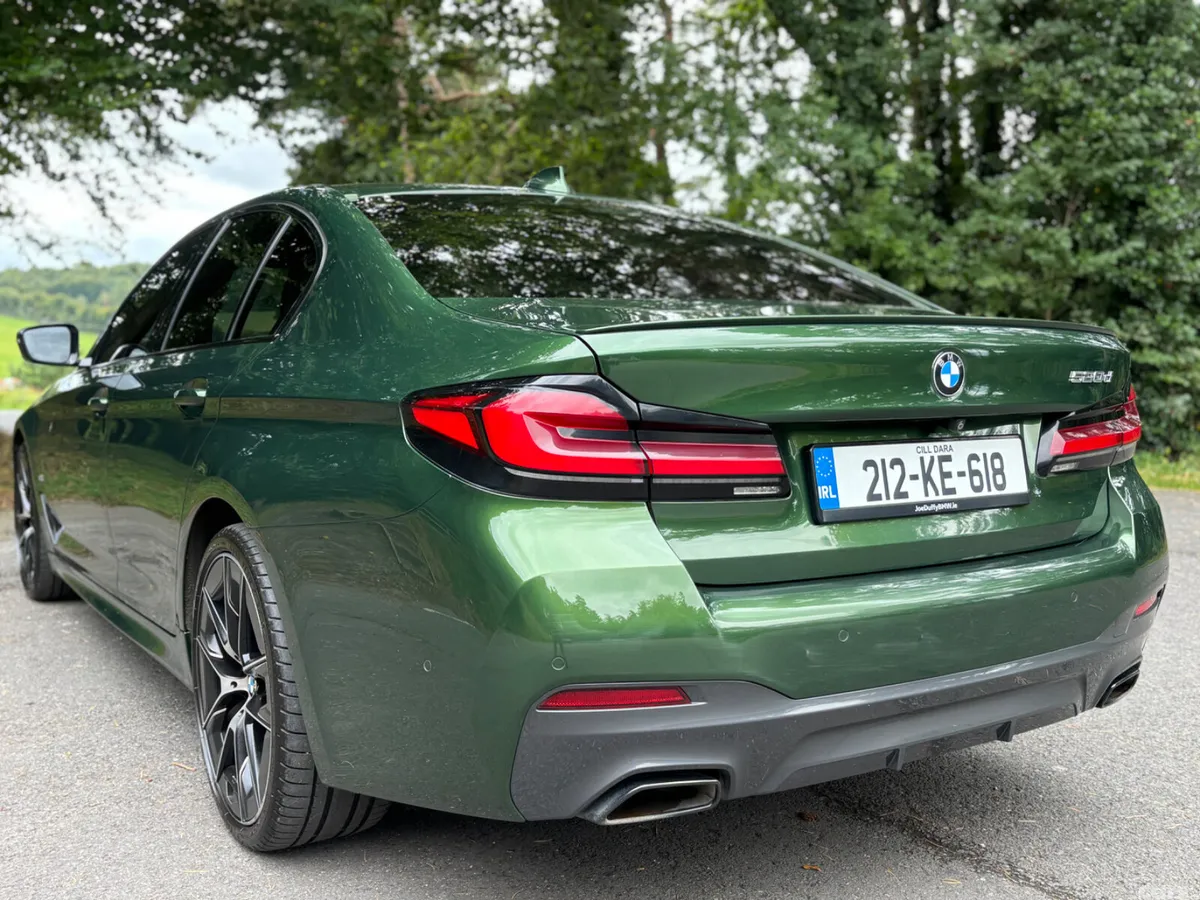 BMW 5-Series Saloon, Diesel, 2021, Green