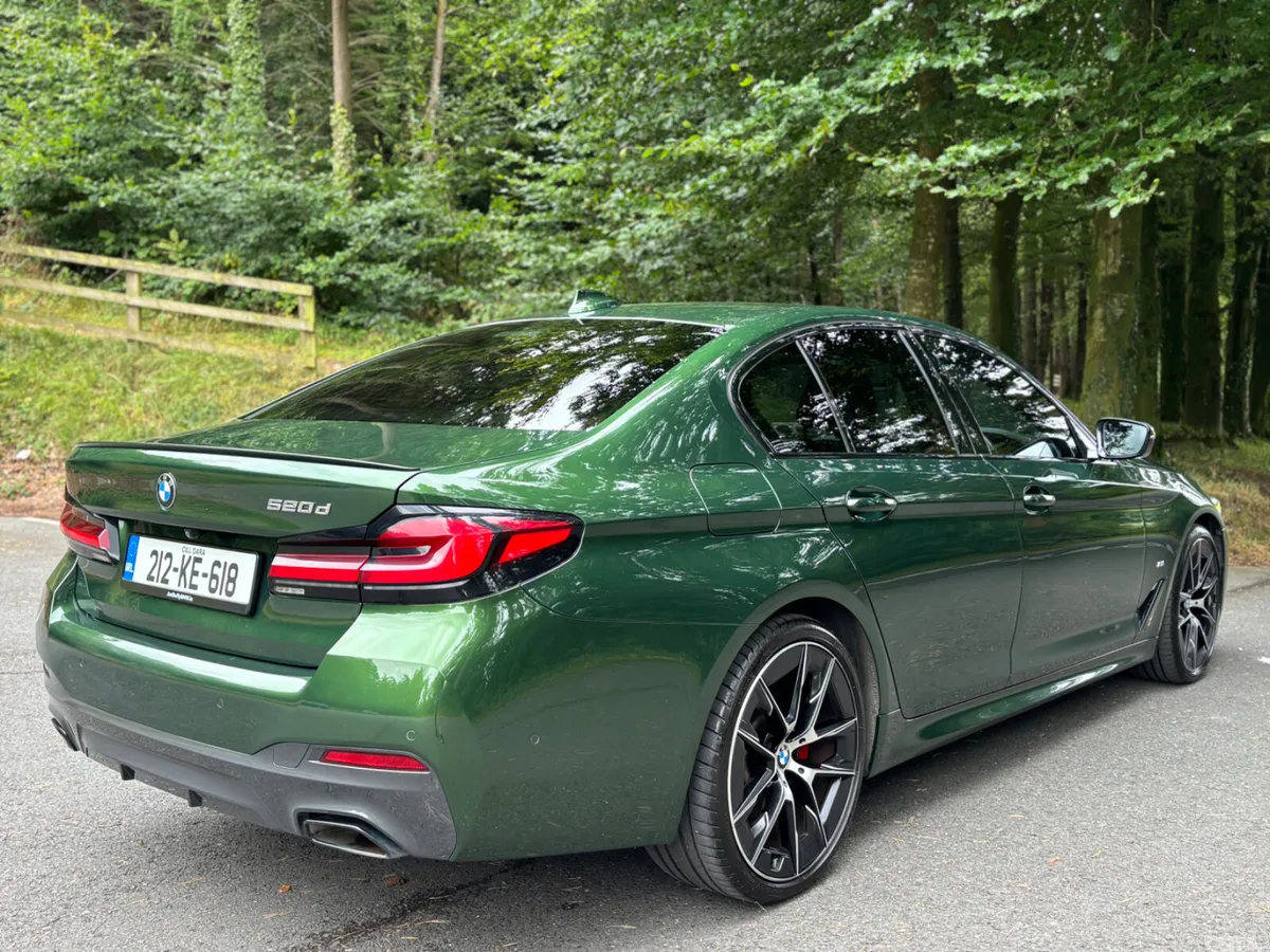 BMW 5-Series Saloon, Diesel, 2021, Green