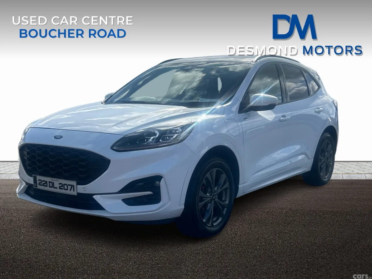 Ford Kuga SUV, Petrol Plug-in Hybrid, 2022, White