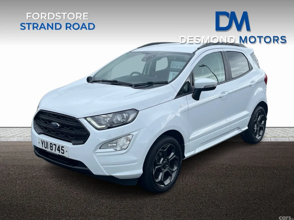 Ford EcoSport SUV, Petrol, 2023, White
